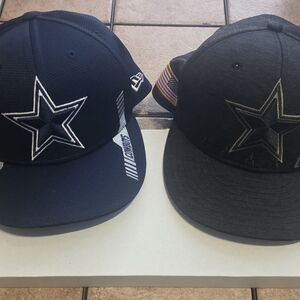 Lot Of 2 New Era Dallas Cowboys Caps